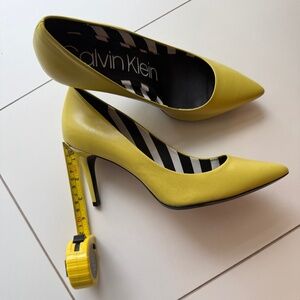Calvin Klein Yellow Pumps/Heels